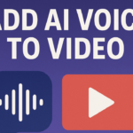 add ai voice to video