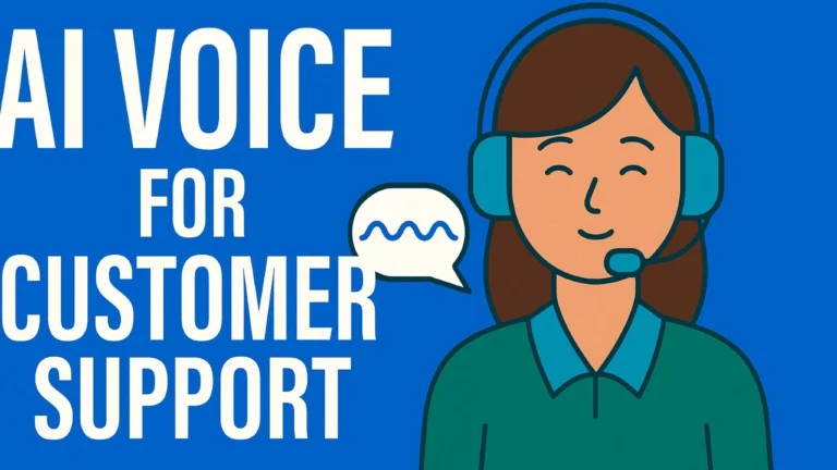 ai voice for customer support
