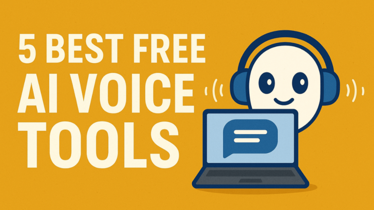 free ai voice tools