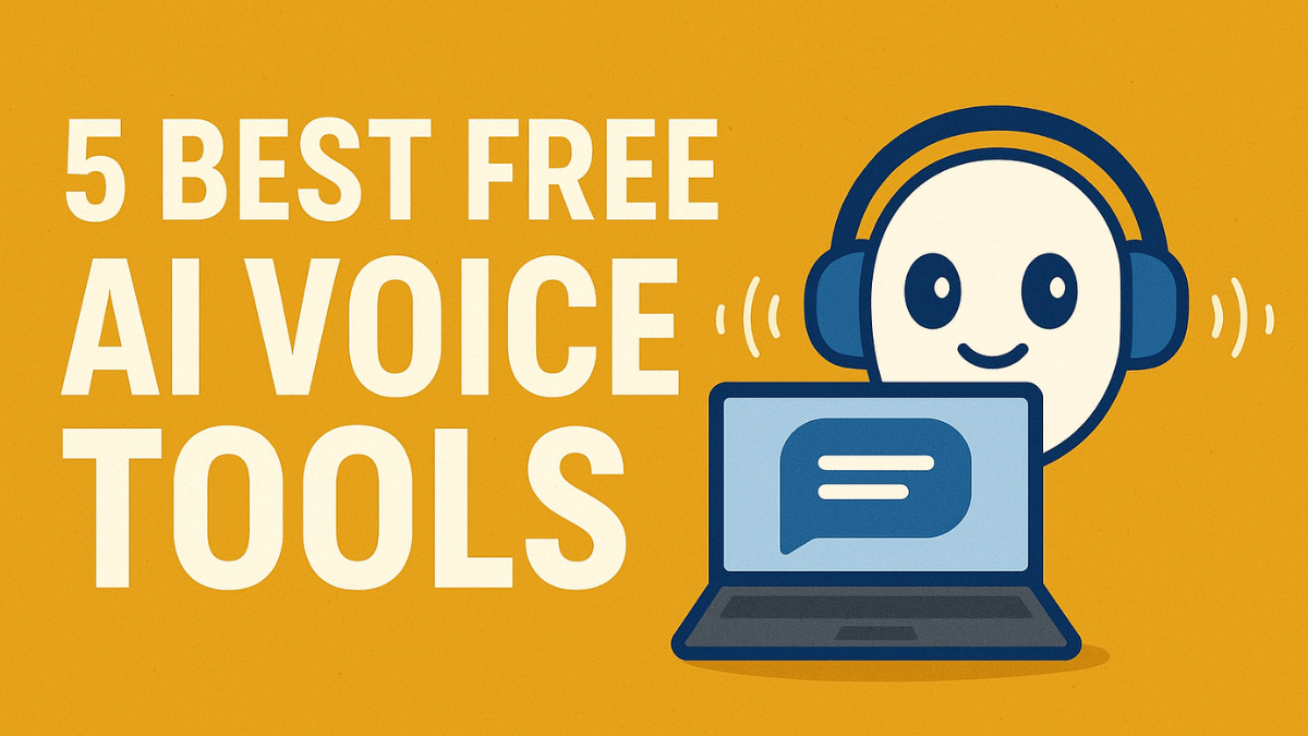 free ai voice tools