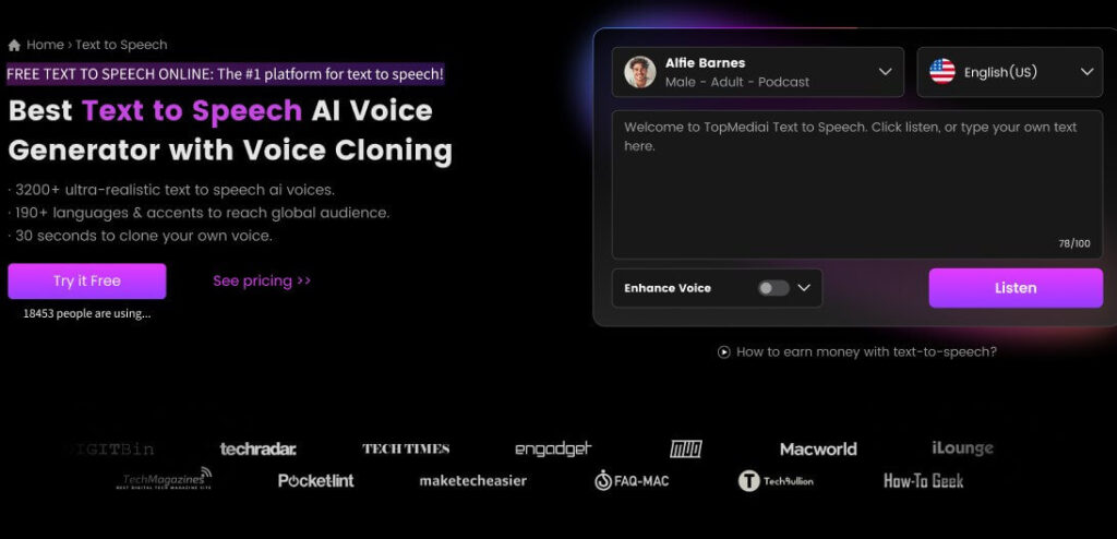 ai voice generator for podcast